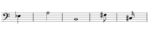 Give the note and time name of these notes - grade 1 music theory