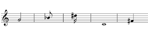 Give the note name and time name of these notes - grade 1 music theory