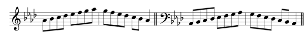 a-flat-major-scale
