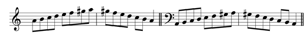 a-harmonic-minor-scale