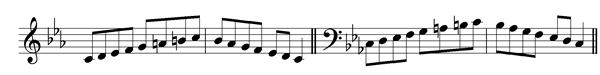 c-minor-melodic-scale