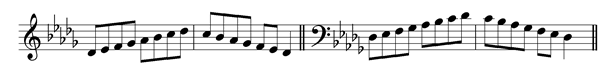 d-flat-major-scale