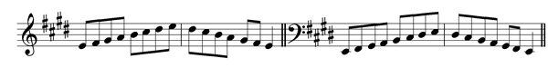 e-major-scale