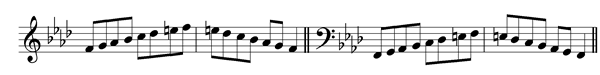 f-minor-harmonic-scale